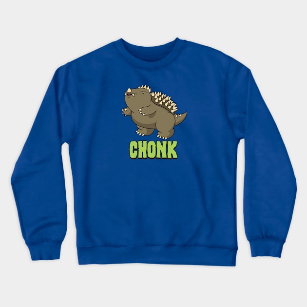 Gary Chonk Crewneck Sweatshirt by Gridcurrent